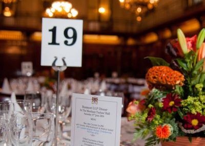 Merchant Taylor's Hall corporate event